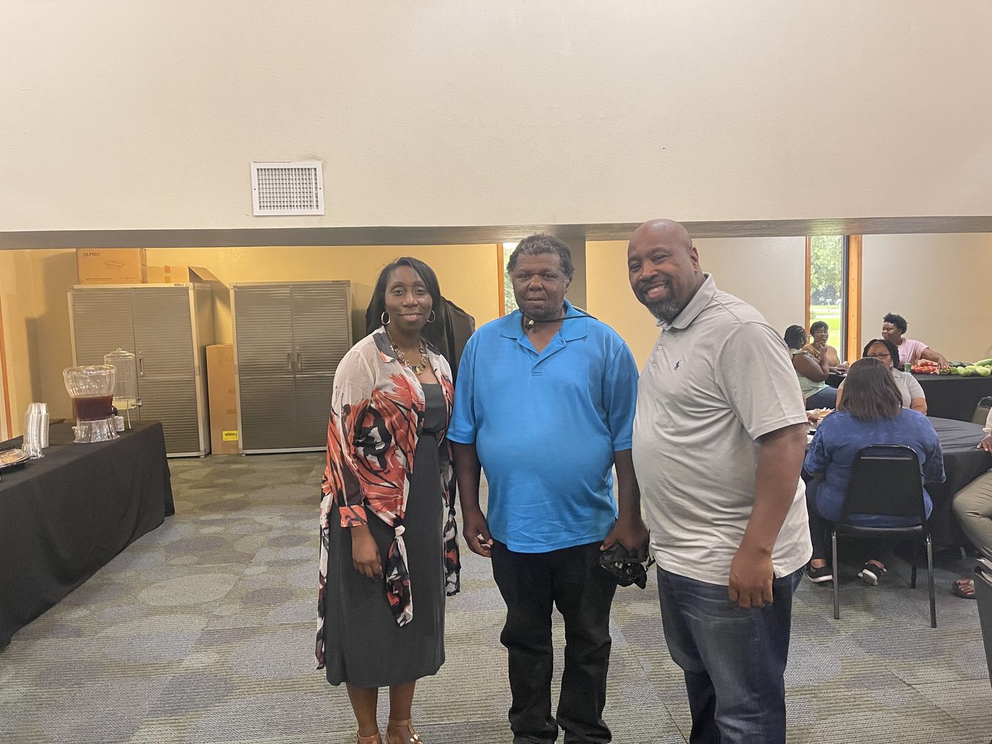Community fellowship and gathering at Faith Temple Complex